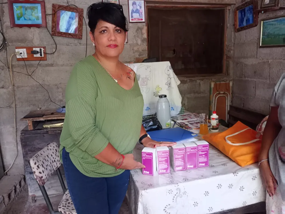 Claudia Bañagasta, trabaja socialmente desde la fundación que preside
