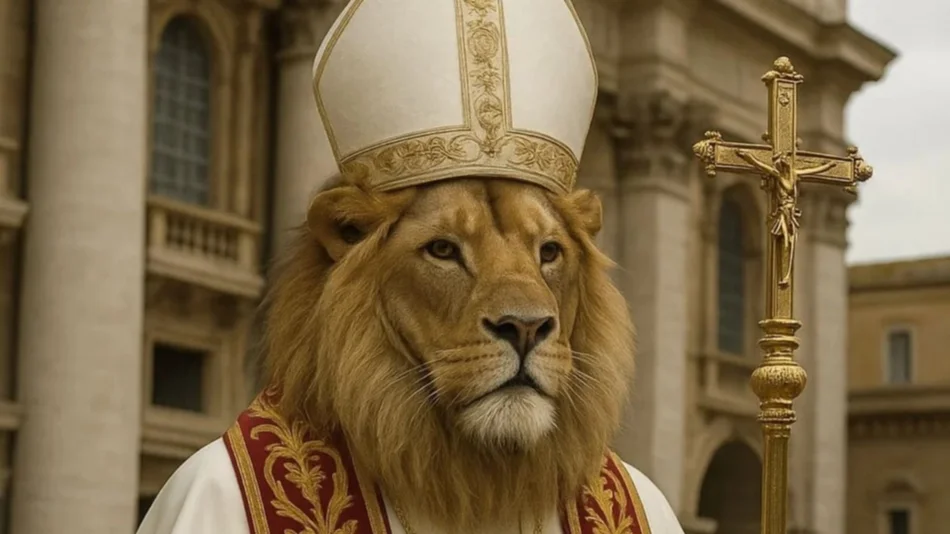 milei y el meme del papa