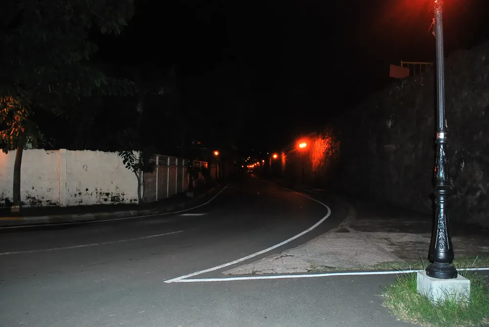 calle oscura