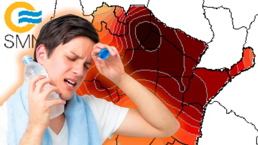 Junto con Taco Pozo, registraron temperaturas de 46,5 grados. La térmica fue superior.