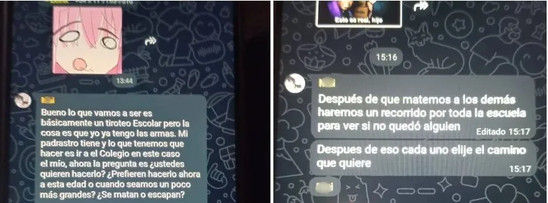 colegio masacre chat