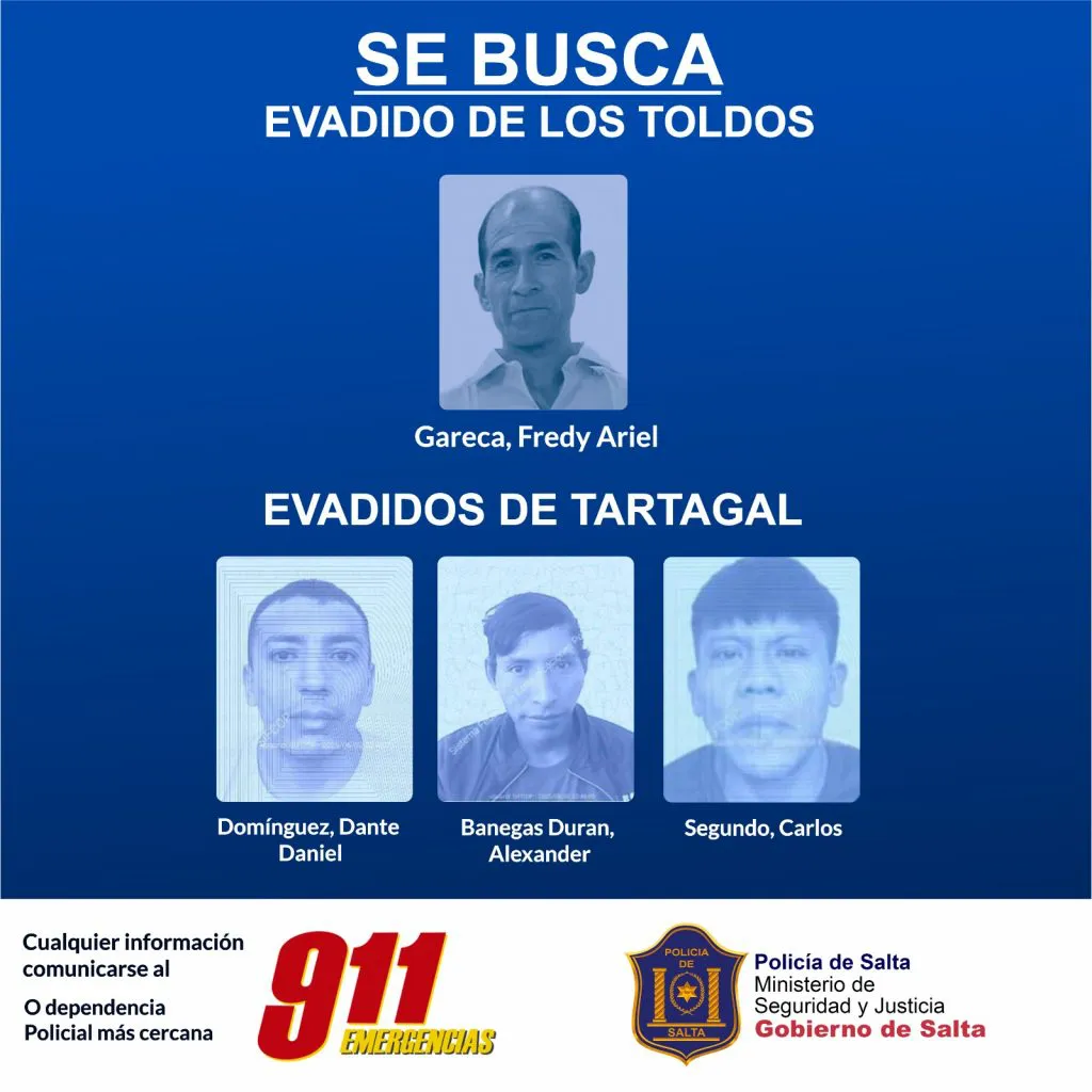 detenido fugado
