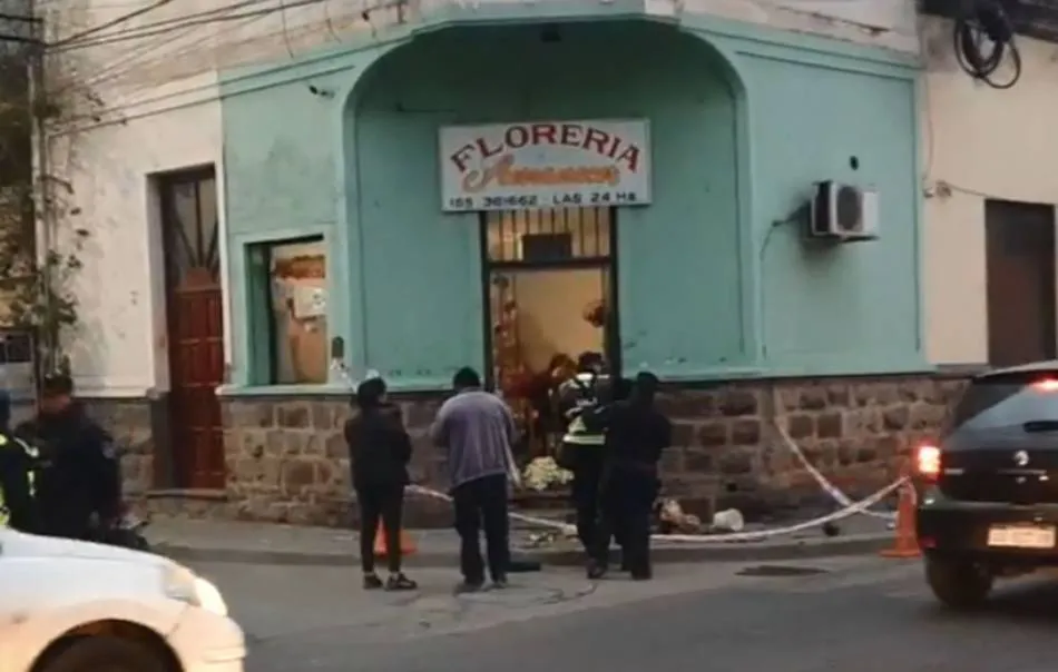 floreria San JOrge saqueada